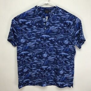 Polo Ralph Lauren Featherweight Mesh men’s short sleeve Henley tee shirt 2XL